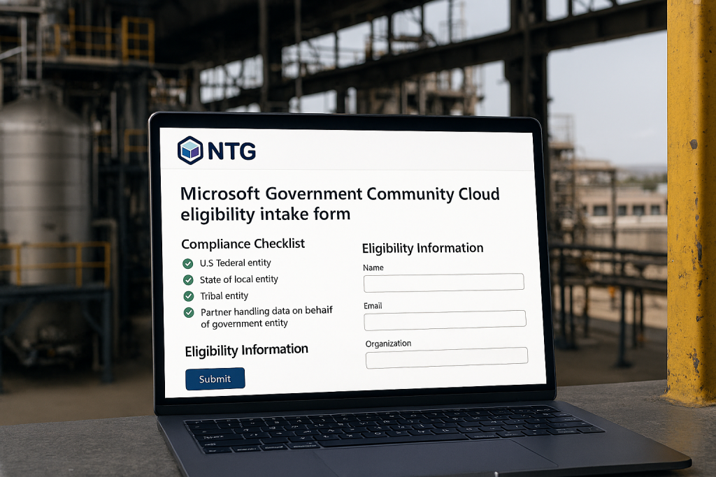 Government Community Cloud Eligibility Intake Form, A Plainspoken Guide For San Diego Manufacturers